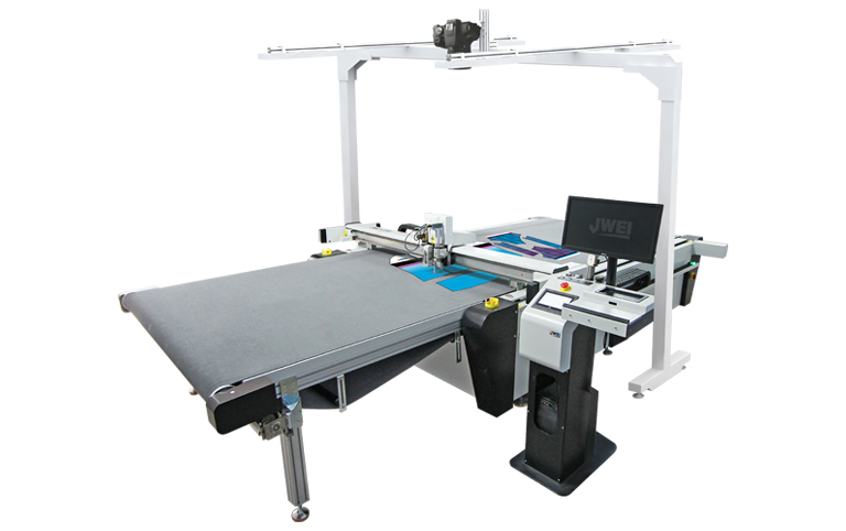 Fabric Cutting Machine manufactured by Sri Laxmi Engineerings