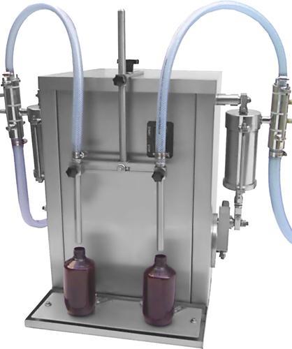 Semi Automatic Liquid Filling Machine manufactured by Sri Laxmi Engineerings